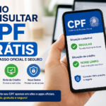 Como consultar CPF grátis: passo a passo seguro para verificar a situação cadastral na Receita Federal e restrições de crédito
